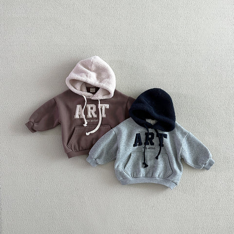 [PRE-ORDER] Art two-tone dumble hoodie