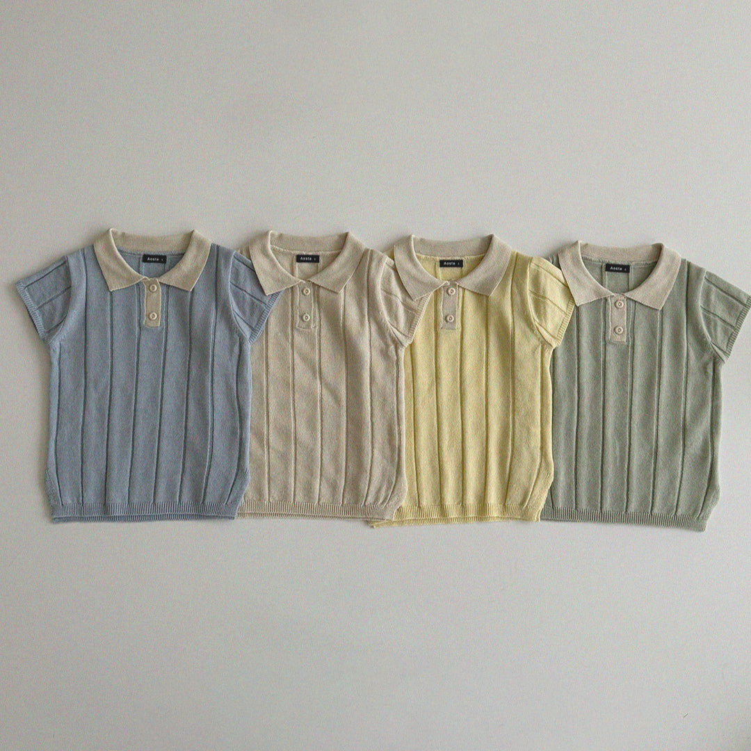 [PRE-ORDER] Knit collared dress