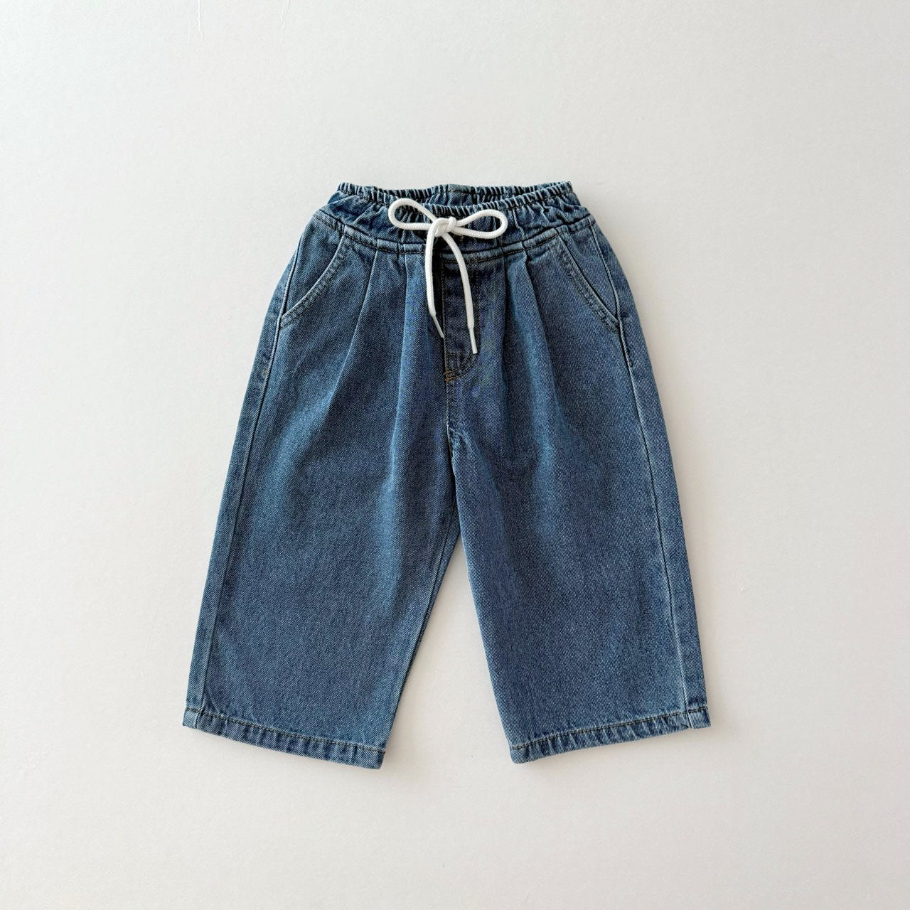 [PRE-ORDER] Elastic denim pants