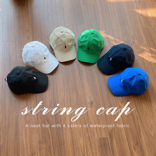 String ball cap