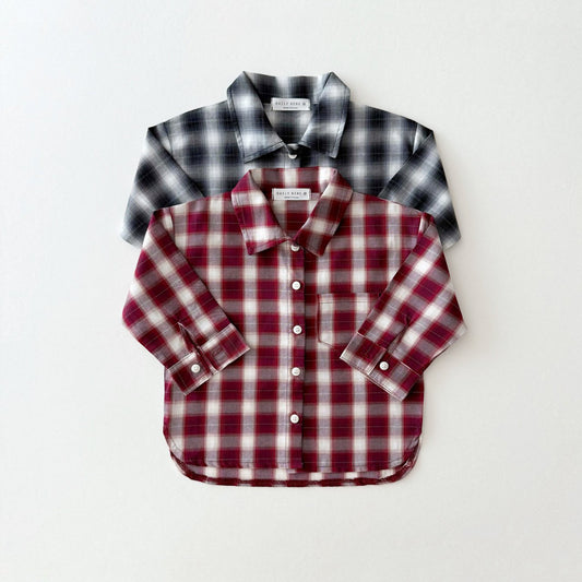 [PRE-ORDER] Fall checker shirt