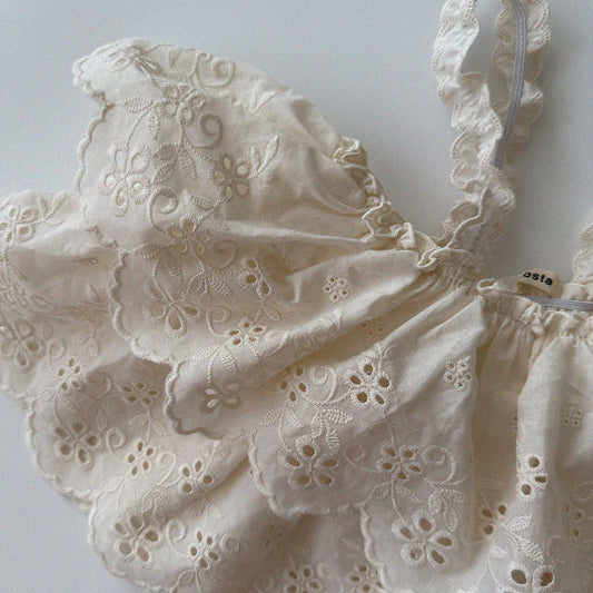 [PRE-ORDER] Lace Tiered Blouse