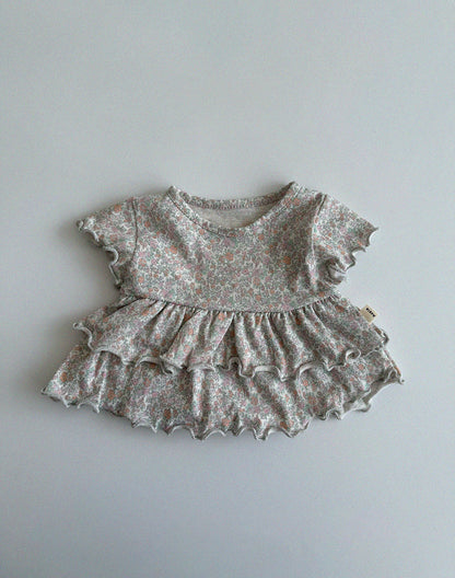 [PRE-ORDER] Linen frill blouse