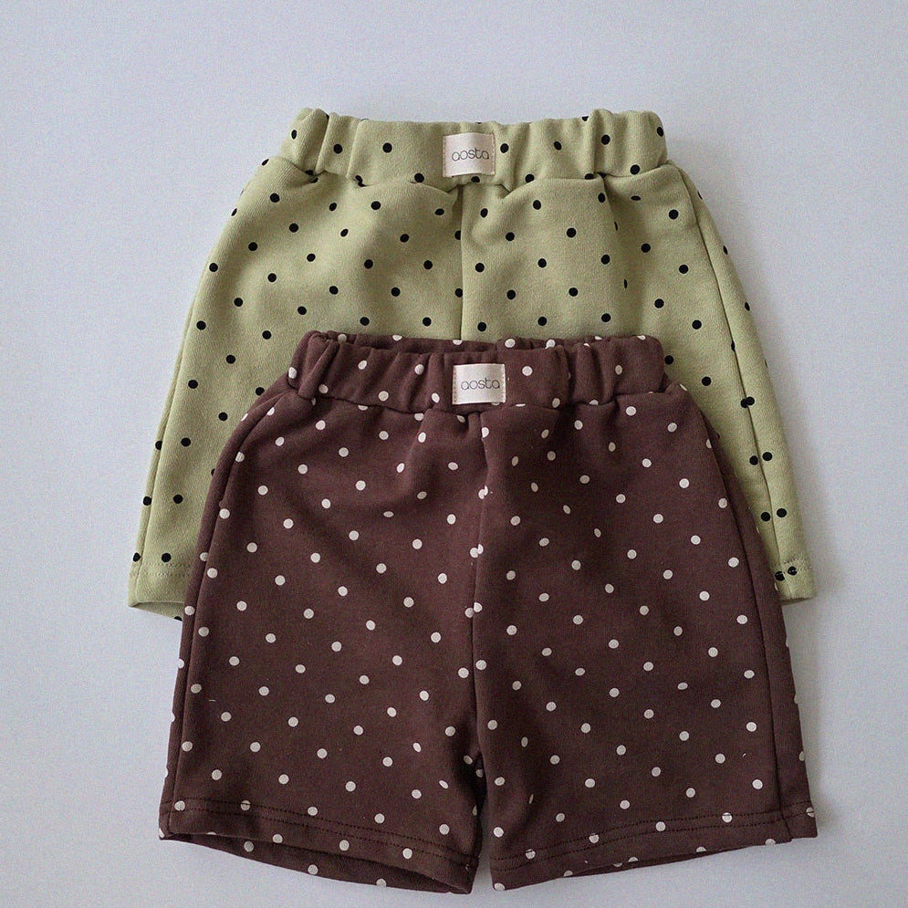 [PRE-ORDER] Polka dot chunky pants