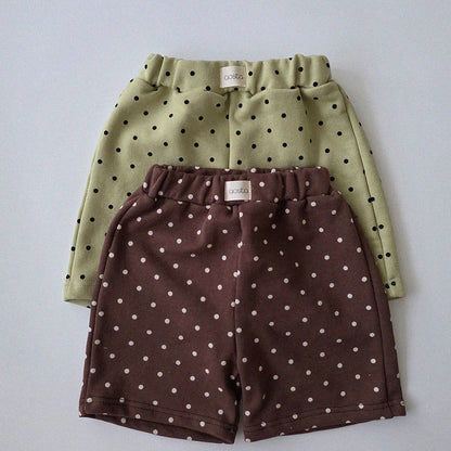 [PRE-ORDER] Polka dot chunky pants