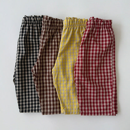 [PRE-ORDER] Caramel check pants