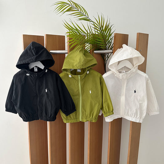 Windbreaker hoodie jacket
