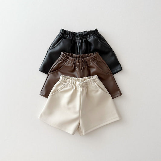 [PRE-ORDER] Leather shorts