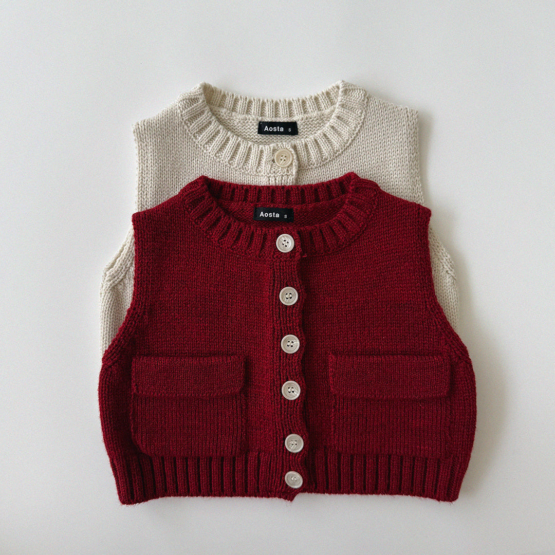 [PRE-ORDER] Knit Cookie Vest