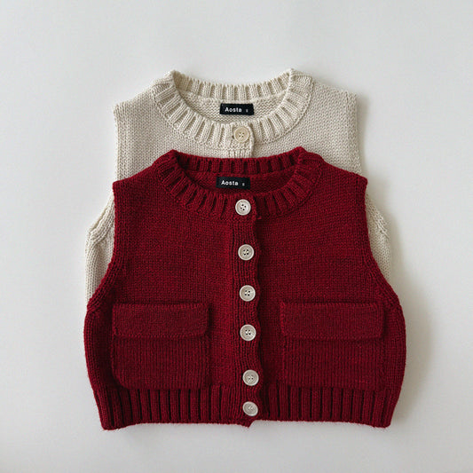 [PRE-ORDER] Knit Cookie Vest