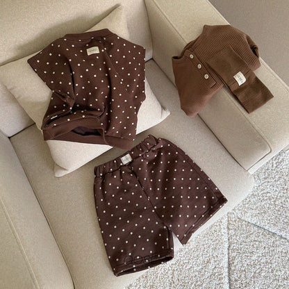 [PRE-ORDER] Polka dot chunky pants