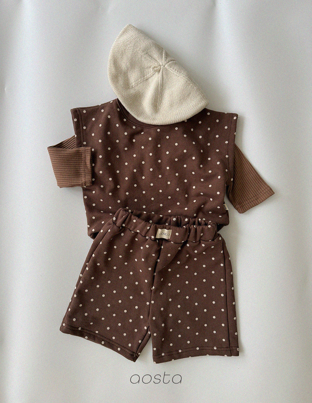 [PRE-ORDER] Polka dot vest