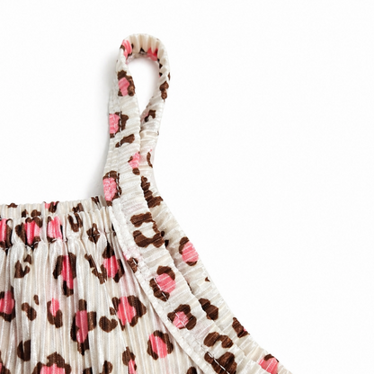 [PRE-ORDER] Leopard Pleats Set