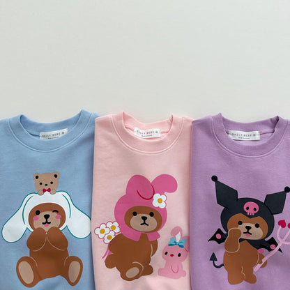 Beario Top & Bottom Set [Kuromi XS]