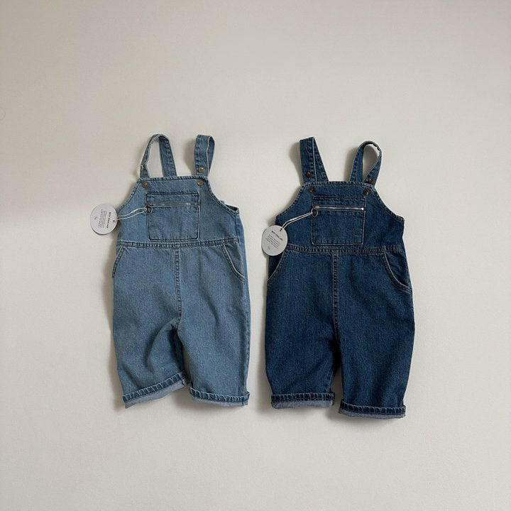 [PRE-ORDER] Zip pocket overalls