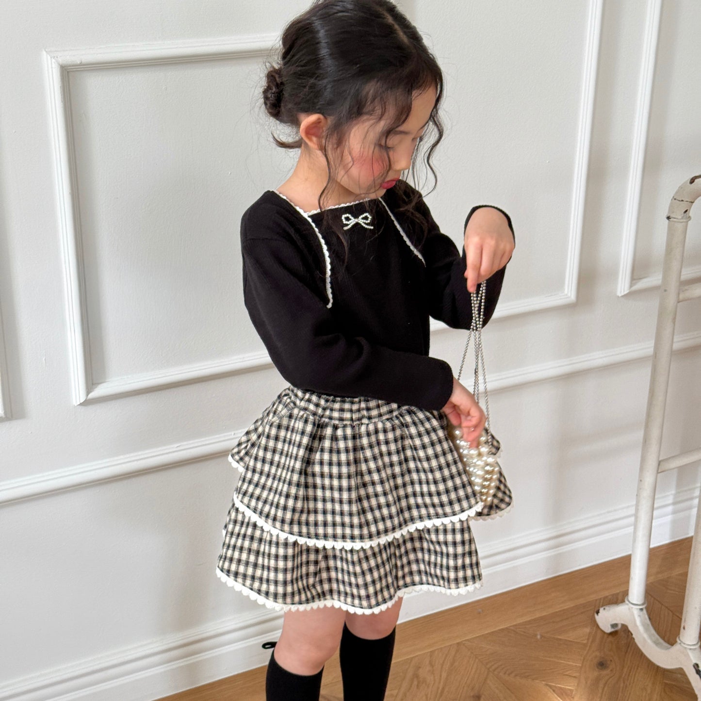 [PRE-ORDER] Cozy Check Skirt