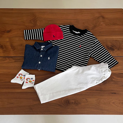 Autumn striped tee