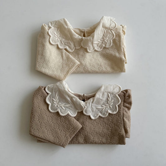 Spring flower blouse [ivory M]