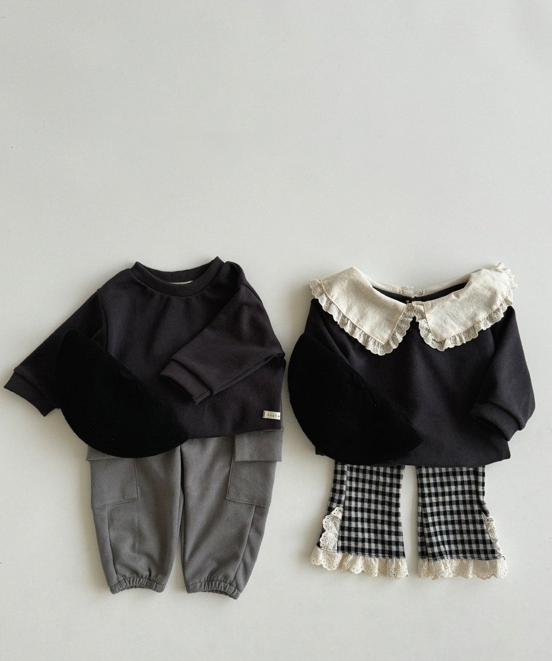 Jelly sweatshirt [charcoal M]