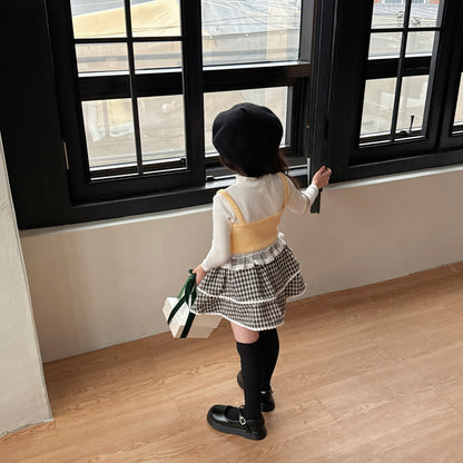 [PRE-ORDER] Cozy Check Skirt