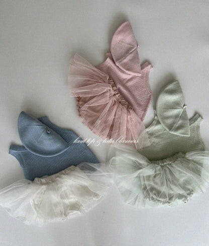 Pastel Knit Top [pink S]