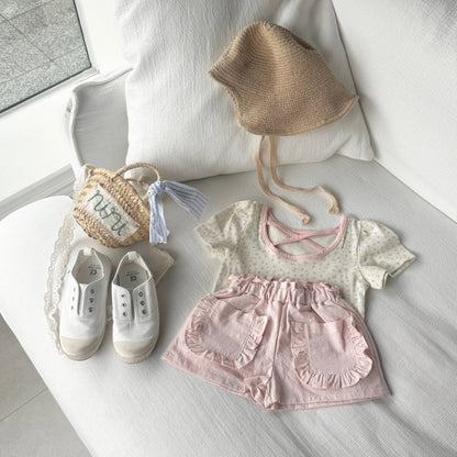 [PRE-ORDER] Frill pocket pants