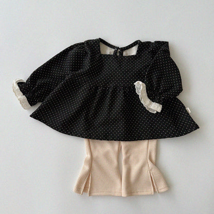 [PRE-ORDER] Milk dot blouse