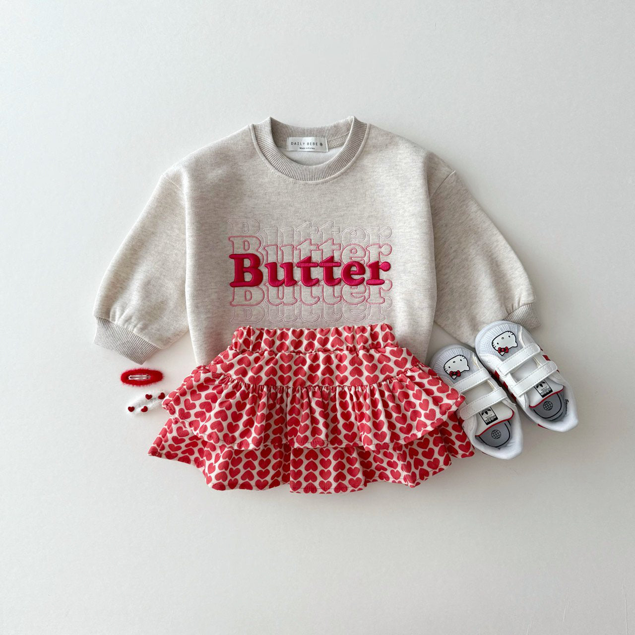 [PRE-ORDER] Butter embroidery sweatshirt
