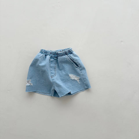 [PRE-ORDER] No. 615 distressed shorts