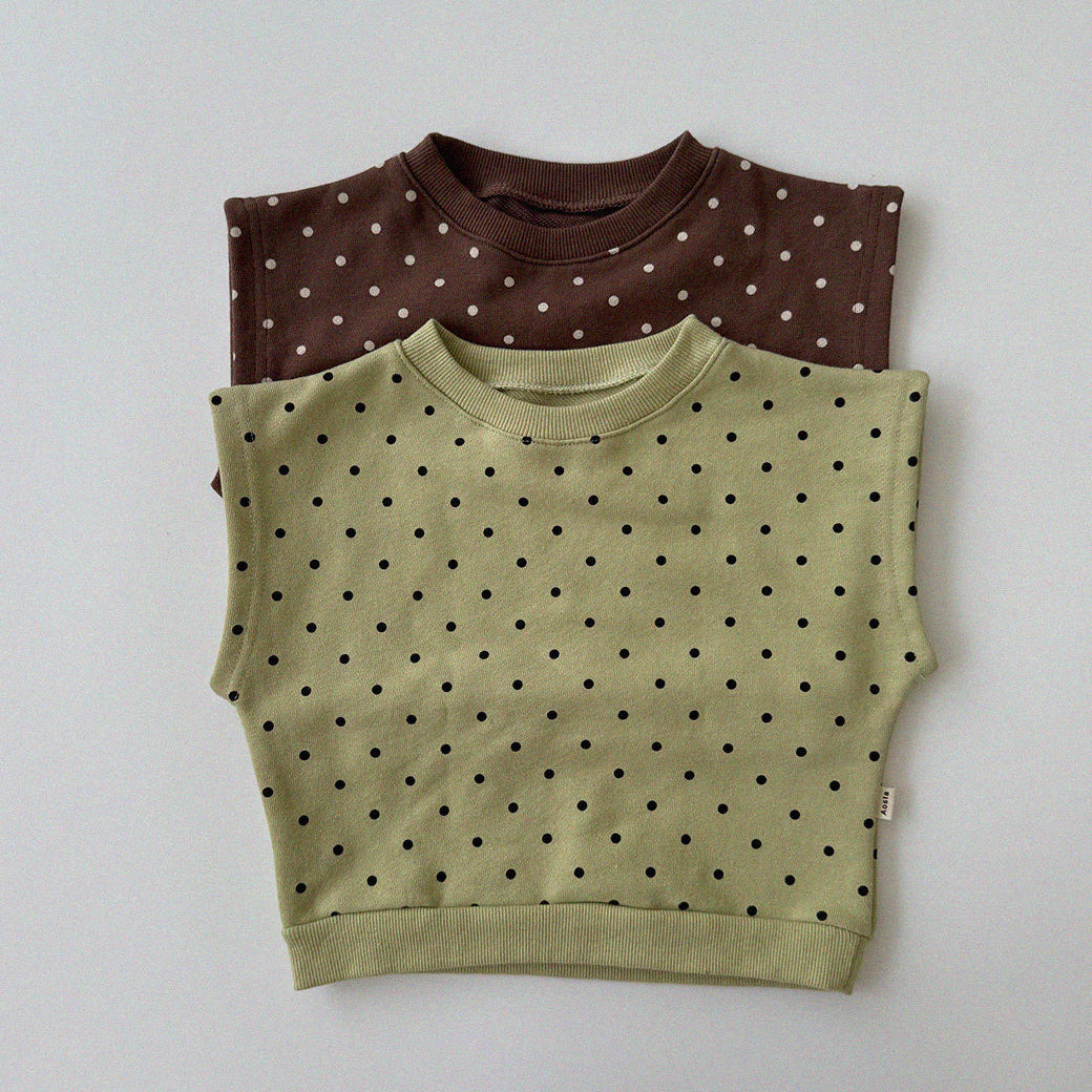 [PRE-ORDER] Polka dot vest