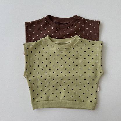 [PRE-ORDER] Polka dot vest