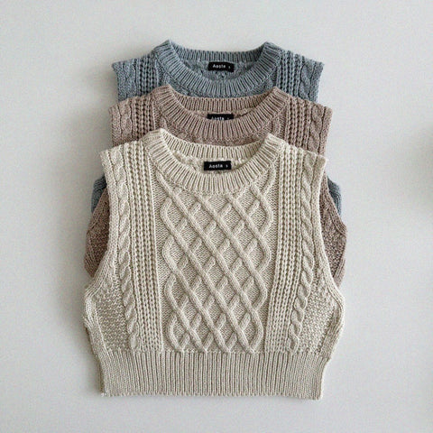 [PRE-ORDER] Knit vest (mom)