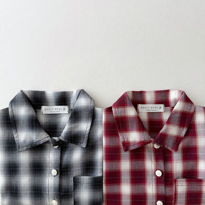 [PRE-ORDER] Fall checker shirt
