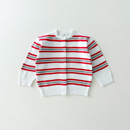 [PRE-ORDER] Multi striped cardigan
