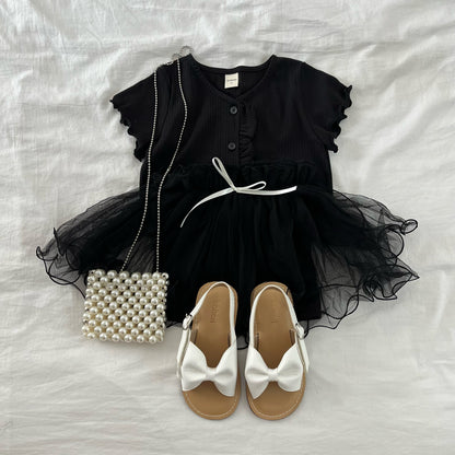 [PRE-ORDER] Ribbon tulle skirt