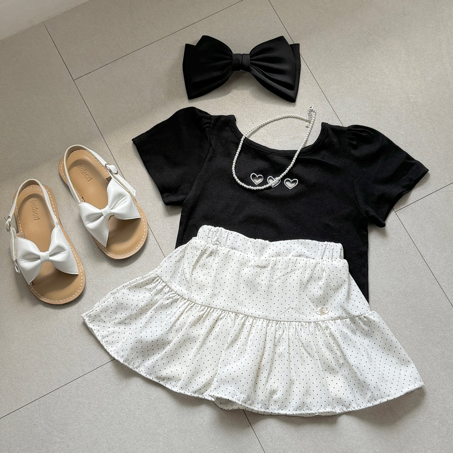 [PRE-ORDER] Dots chiffon skirt