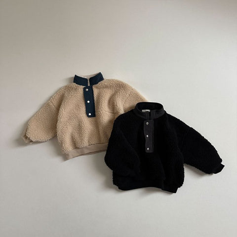 [PRE-ORDER] Fleece half-zip up sweatshirt