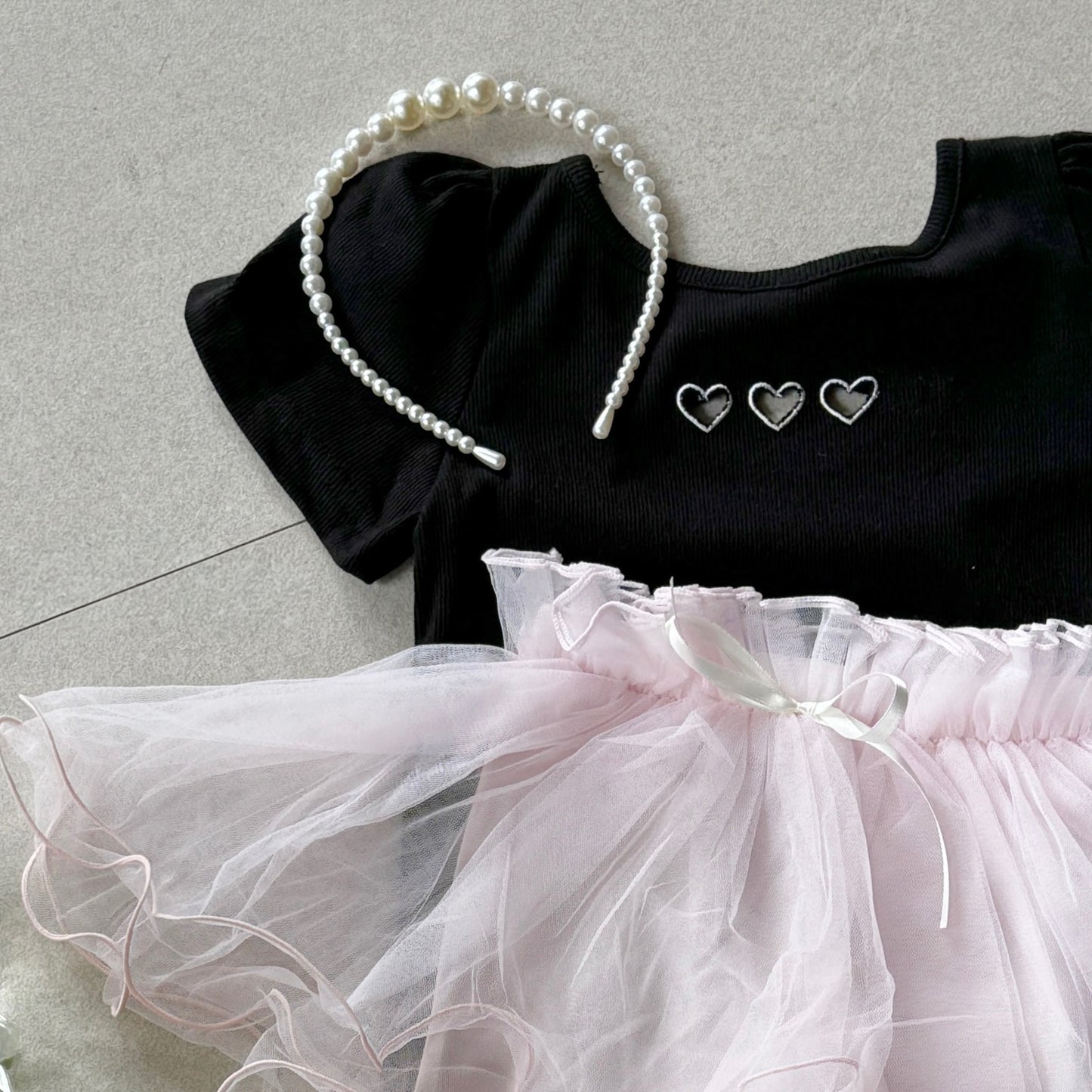 [PRE-ORDER] Ribbon tulle skirt