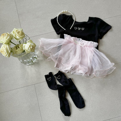 [PRE-ORDER] Ribbon tulle skirt