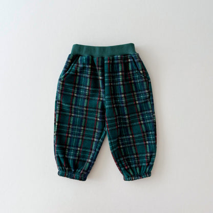 Fleeced jogger pants [red XS,S,L,XL]
