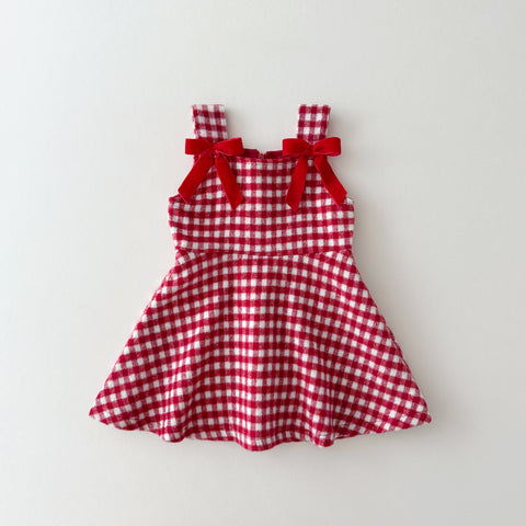 [PRE-ORDER] Eve checker dress