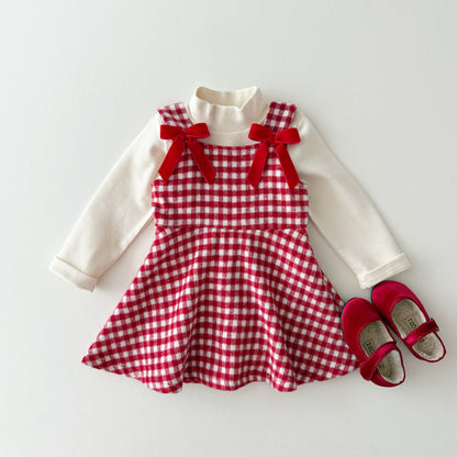 Eve checker dress [XS,XL]