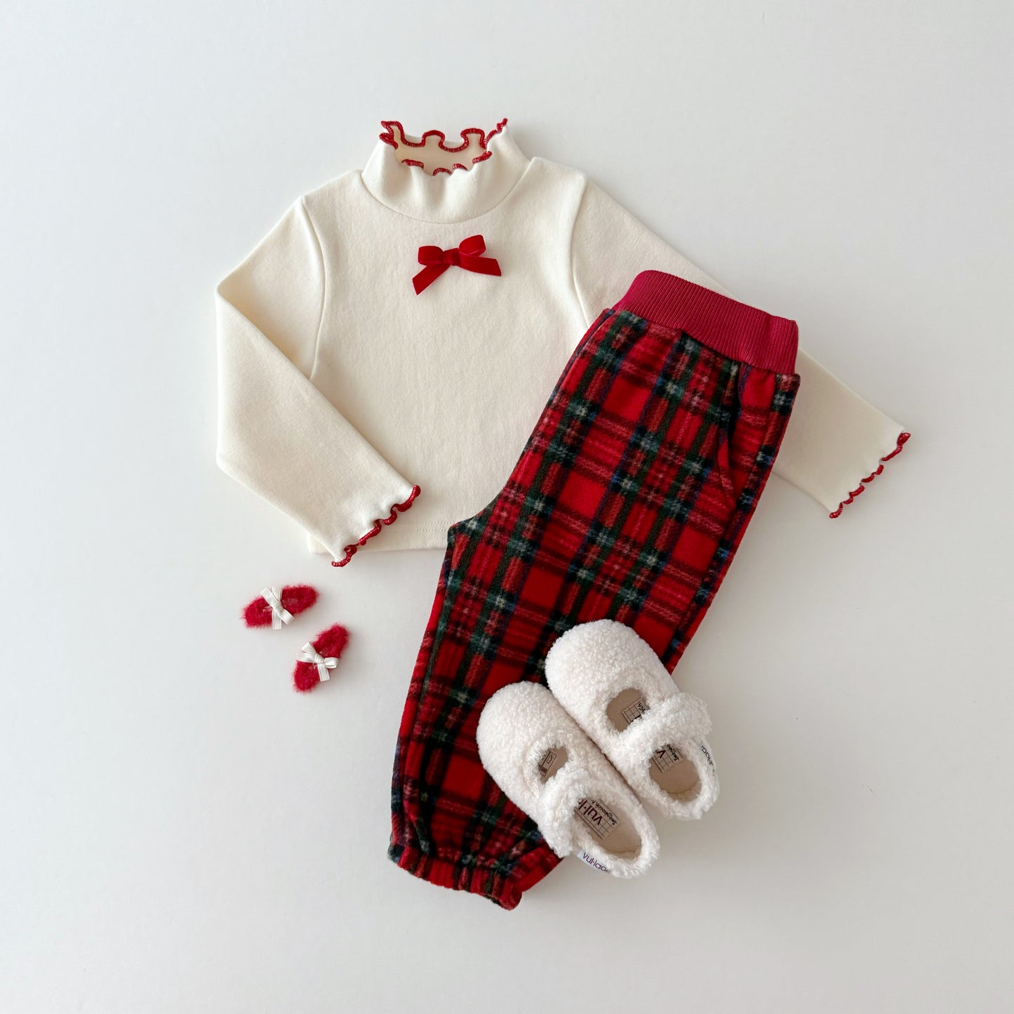 Wave ribbon tee [ivory S]