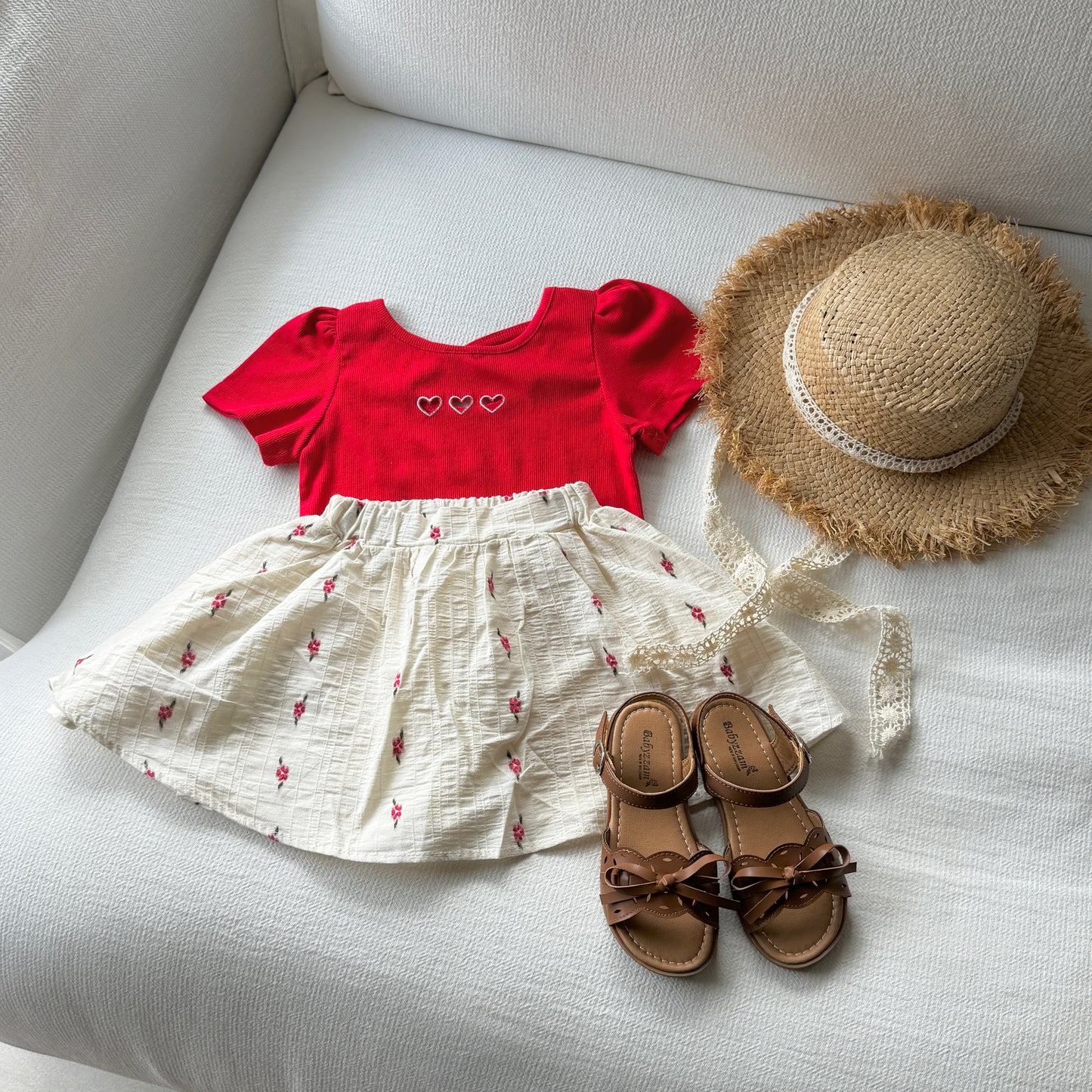 [PRE-ORDER] Lilly embroidery skirt