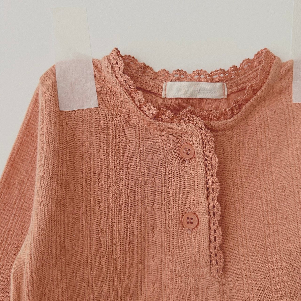 [PRE-ORDER] Delicate 2-Button Ribbed Tee