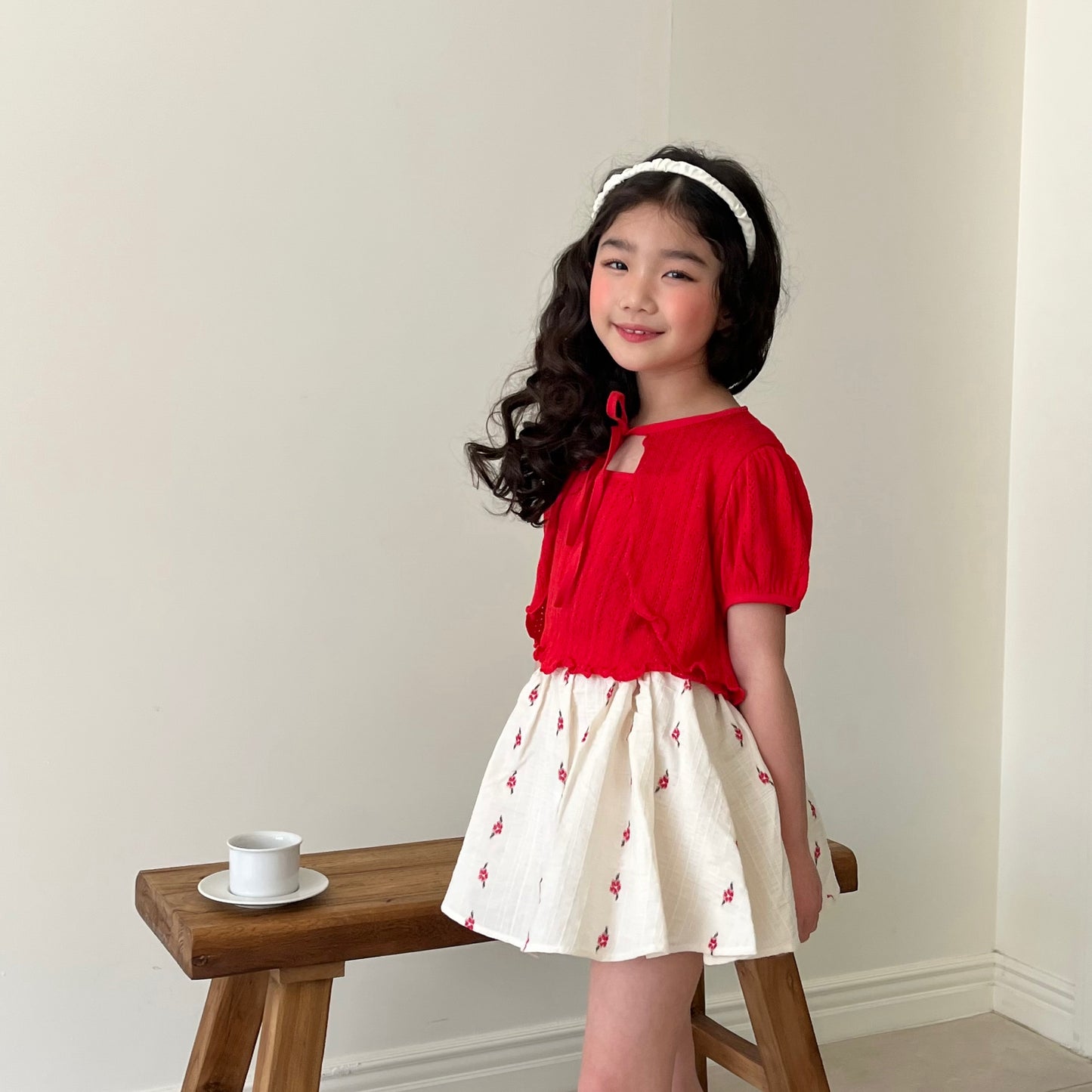 [PRE-ORDER] Lilly embroidery skirt