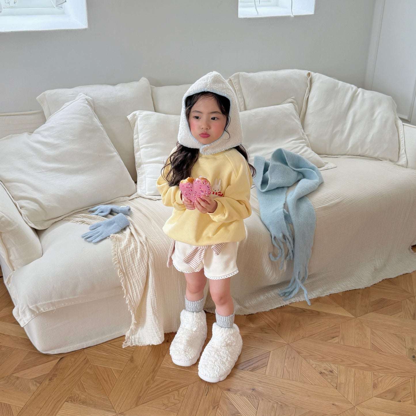 [PRE-ORDER] Cotton-Candy Fleece Shorts