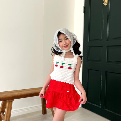 [PRE-ORDER] Dots chiffon skirt