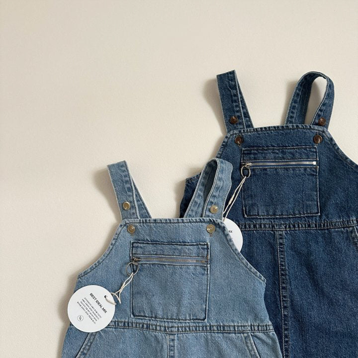 [PRE-ORDER] Zip pocket overalls