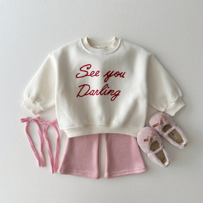 Sweat-shirt Darling [Crème XS]